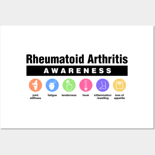 Rheumatoid Arthritis - Disability Awareness Symptoms Posters and Art